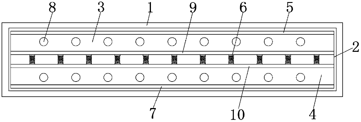 Fiber compound mattress and processing method thereof