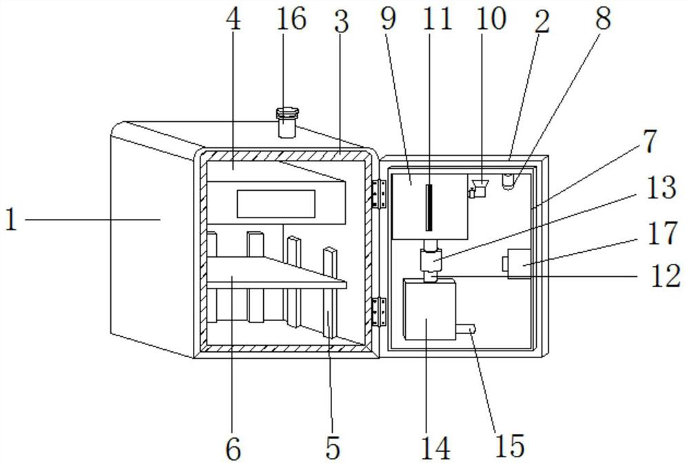 Fireproof cabinet and fireproof system