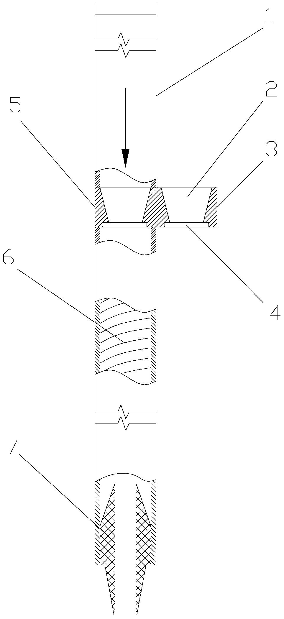 Anti-clogging suction tube