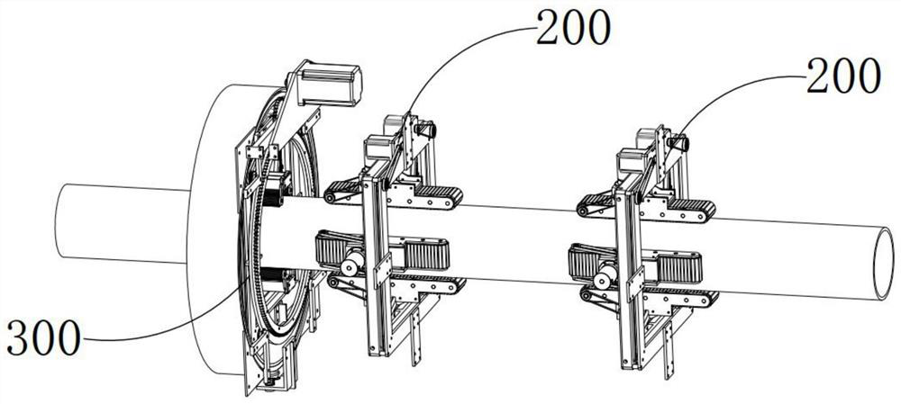 Surround members for stainless steel pipe cutting