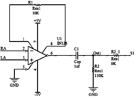 Low-power-consumption heart rate monitor and monitoring method thereof