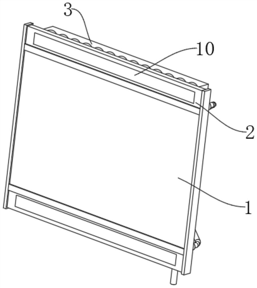 Indoor humidifying building curtain wall utilizing illumination energy gathering