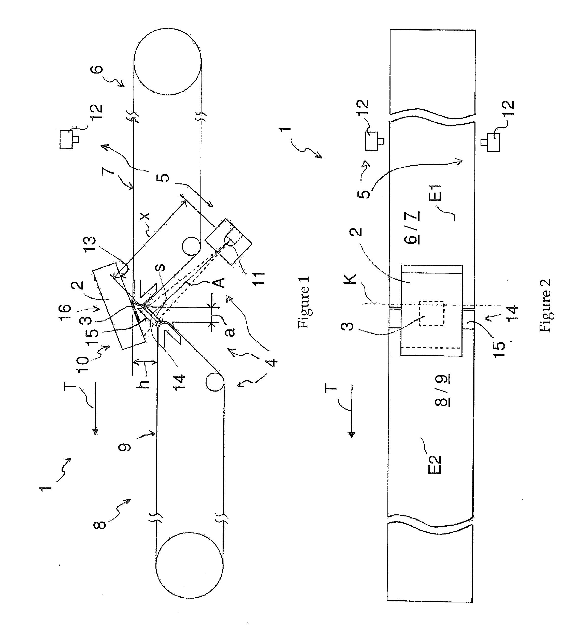 Device and method for optically scanning a machine-readable marking