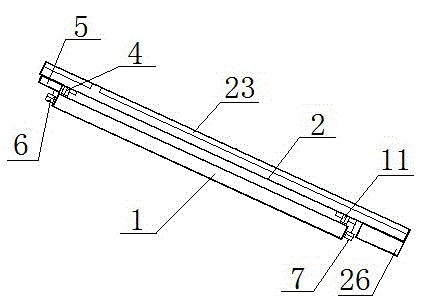 Automatic cleaning system for solar cell panel