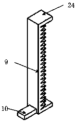 A lift-type dynamic landscape facility for tourist attractions