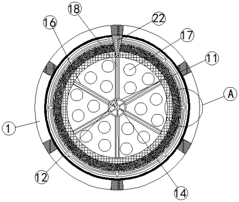 Waterproof and breathable underground cable capable of preventing mistaken digging and breaking