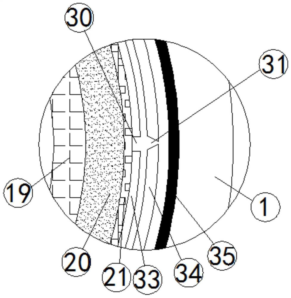 Waterproof and breathable underground cable capable of preventing mistaken digging and breaking