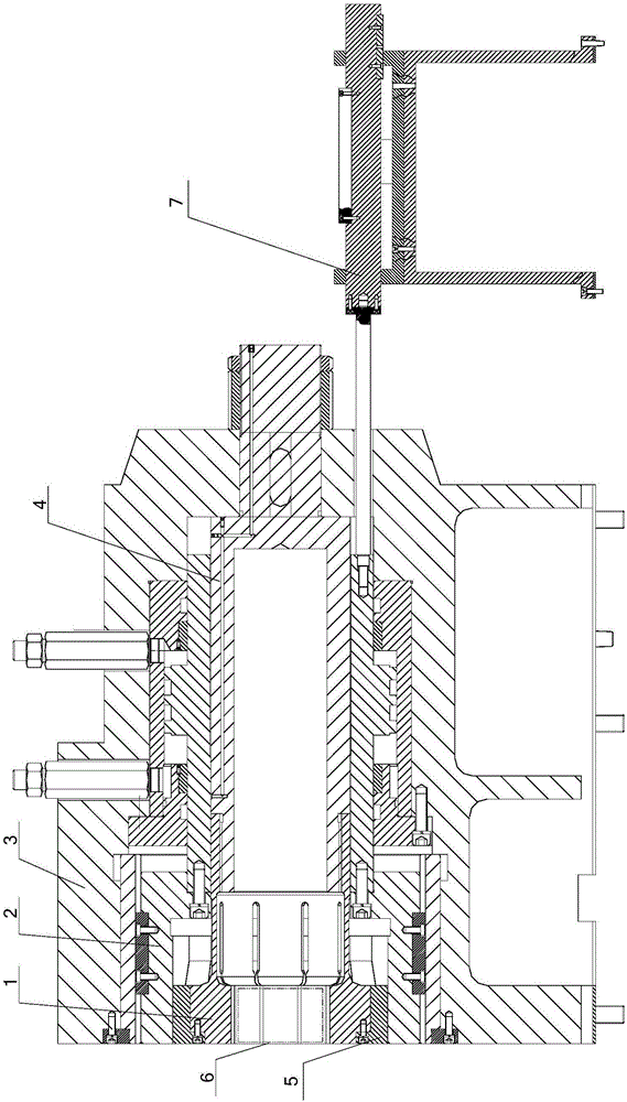 Friction welding machine and radial friction welding closed fixture