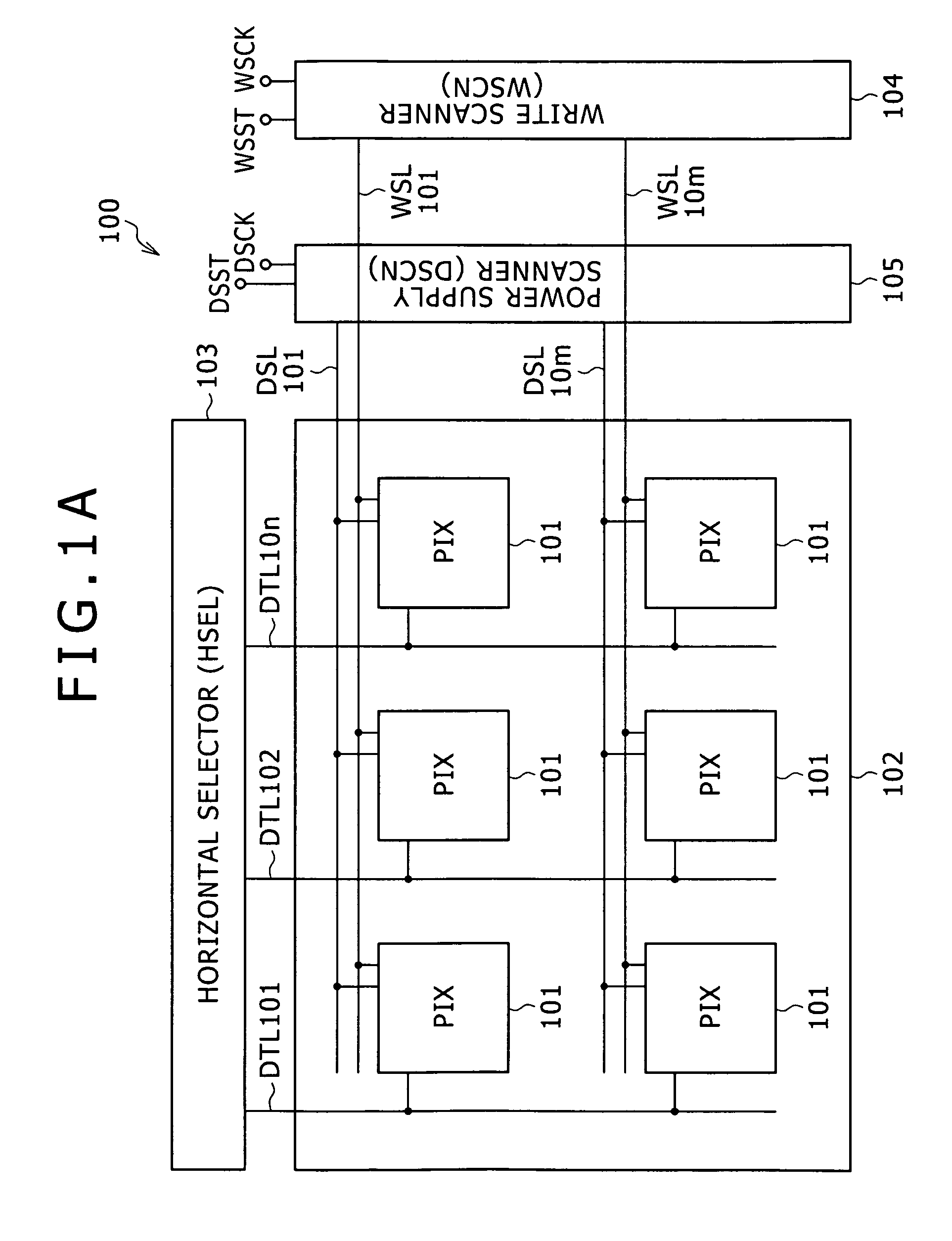 Display device, method for driving same, and electronic apparatus