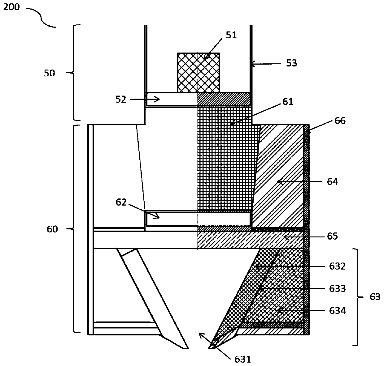 Neutron beam current device and neutron irradiation device