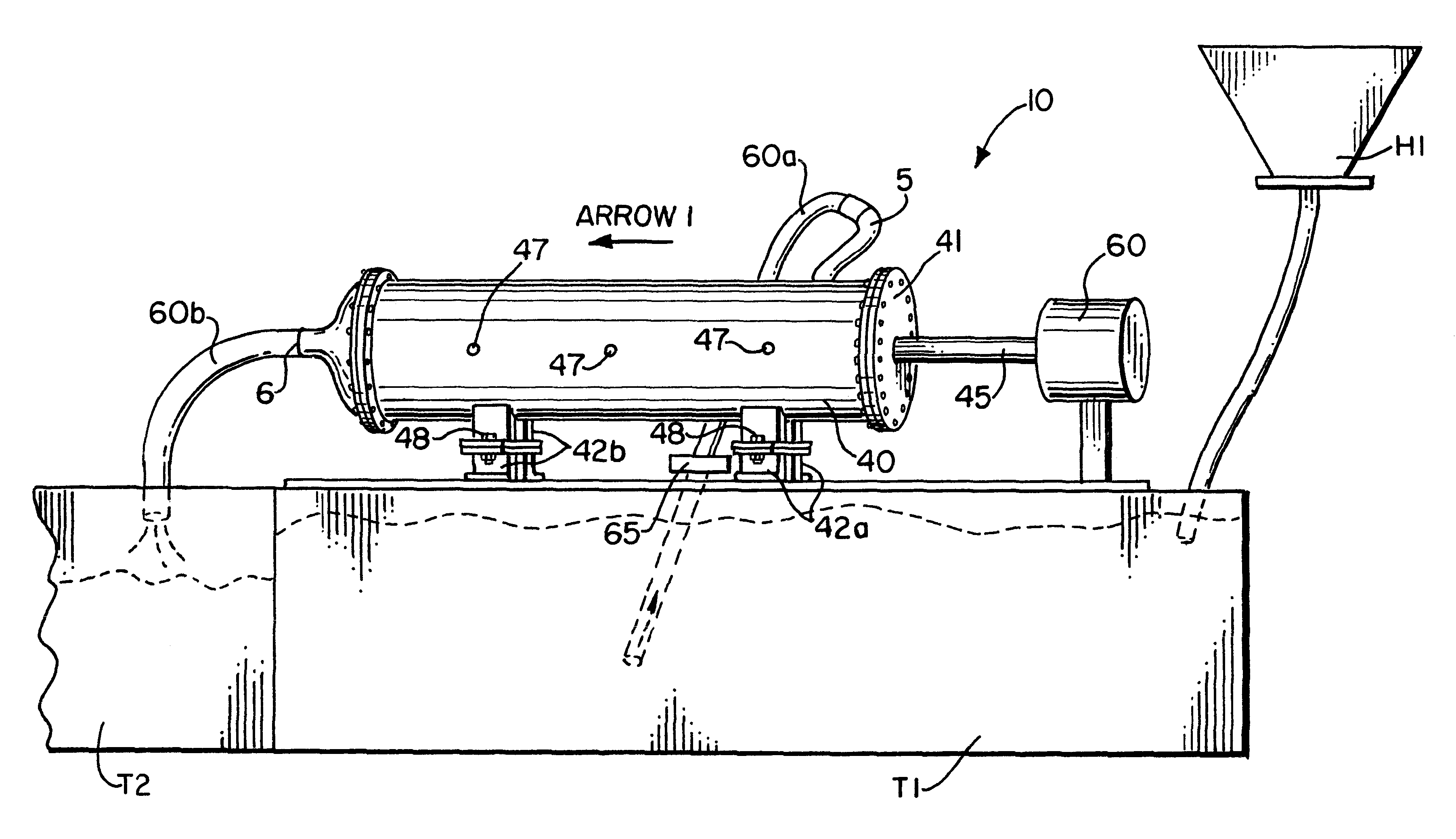 Method and apparatus for homogenizing drilling fluid in an open-loop process