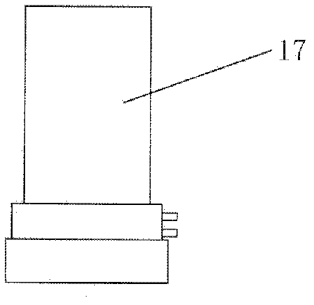 Hydraulic connection operating platform of grounding wires