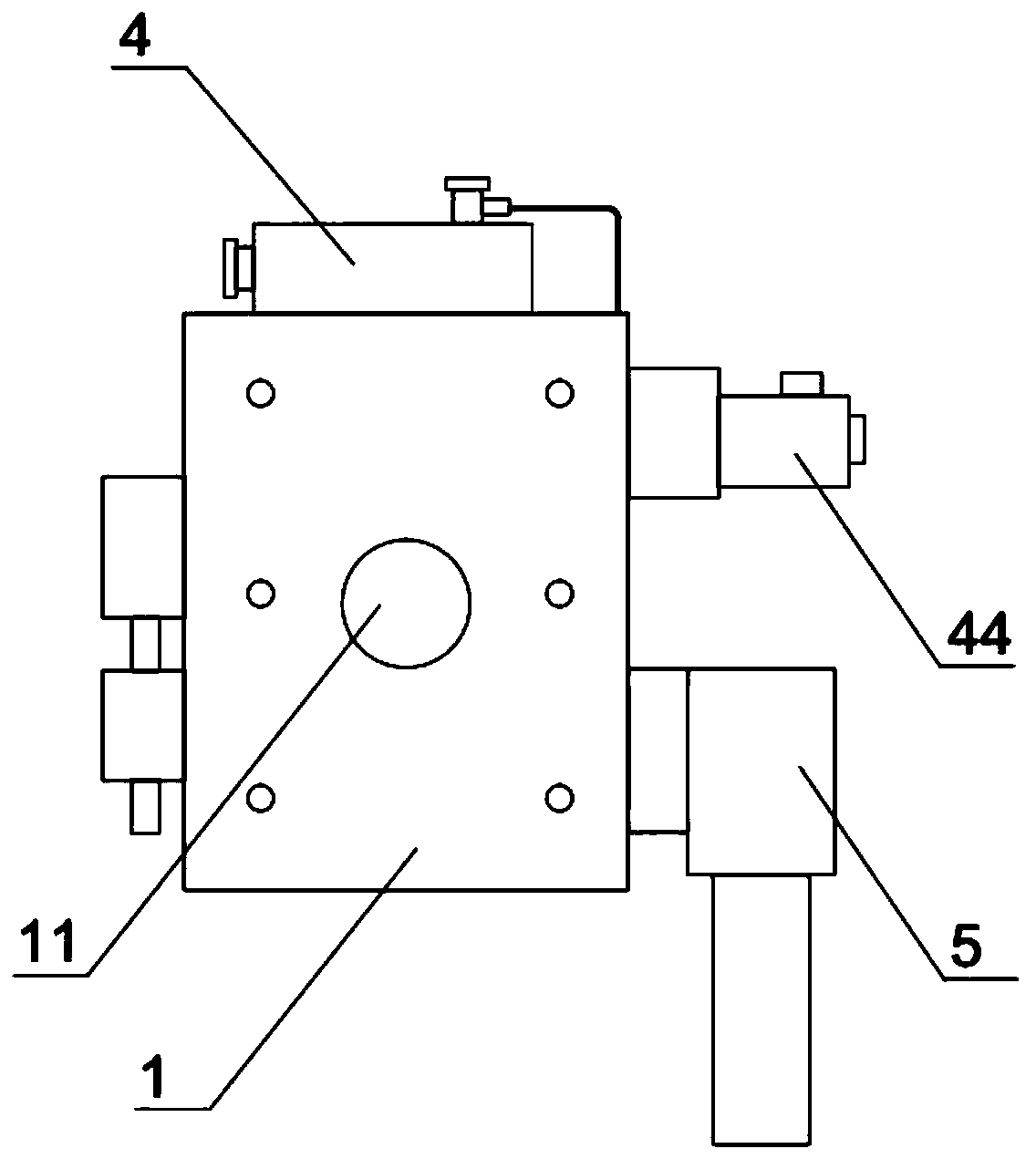 Aqueous medium mining electromagnetic unloading valve