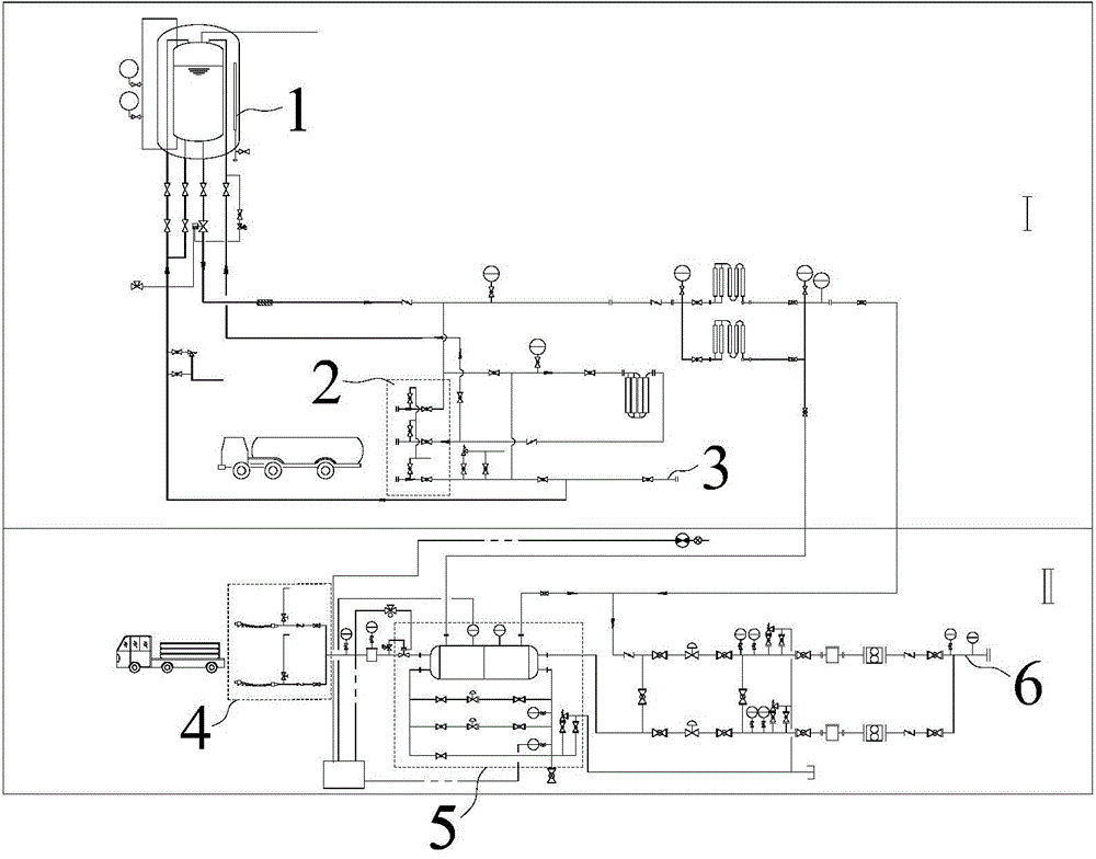 Automatic LNG and CNG switching system and control method thereof