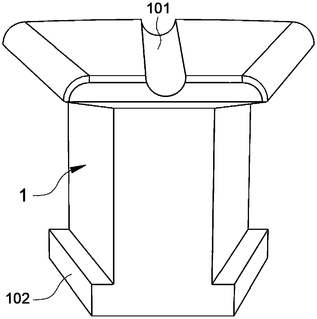 A tooth yoke separation stator structure suitable for axial flux permanent magnet motor