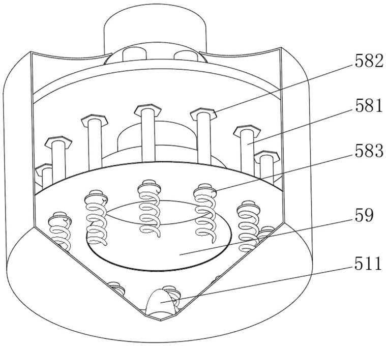 Automobile damping support