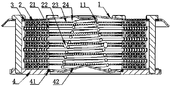 Flame-retardant explosion-proof valve for crankcase