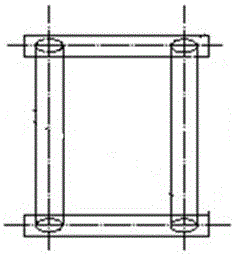 Cement Mill Foundation Hanging Reserved Hole Embedding Method