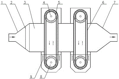 Deep fog and dust removal apparatus