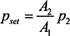 A pilot-operated precision overflow valve