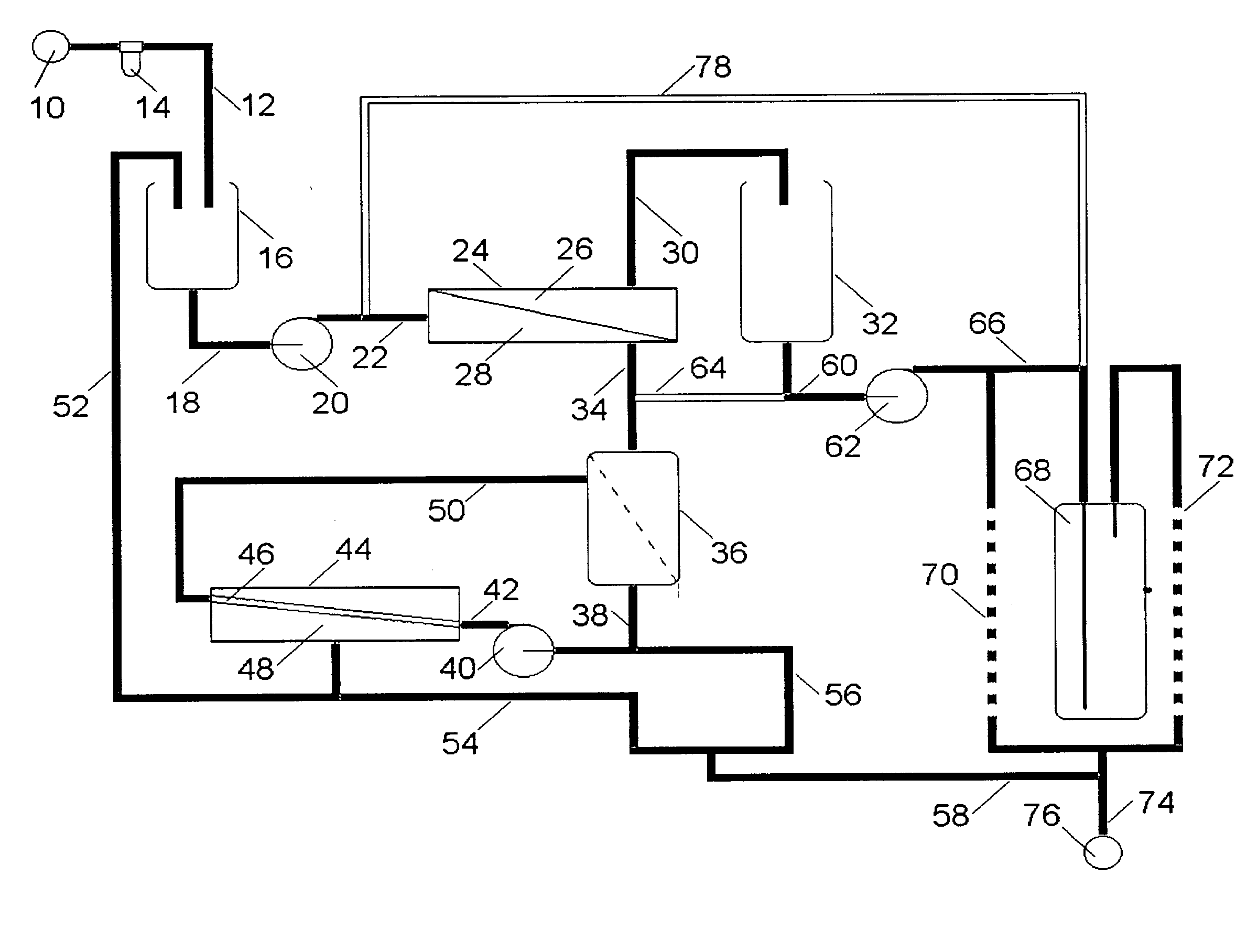 Method and apparatus for parallel desalting