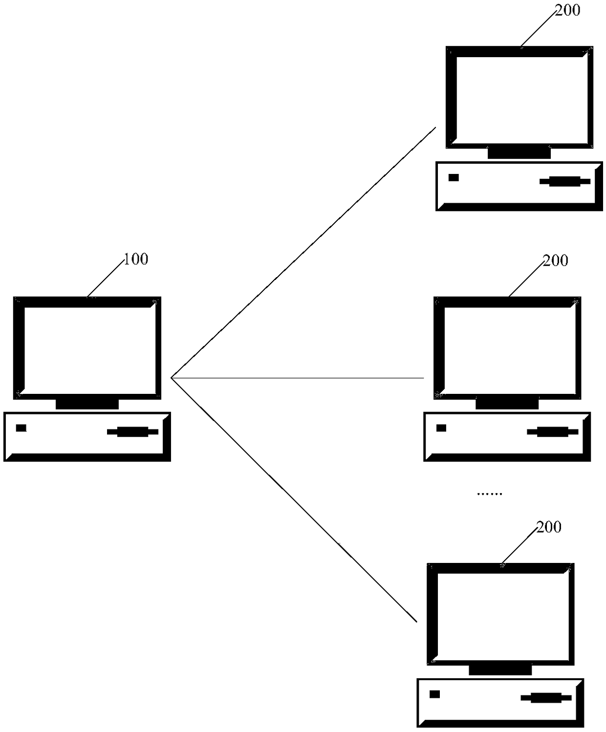 Data transmission method, device and system, and terminal