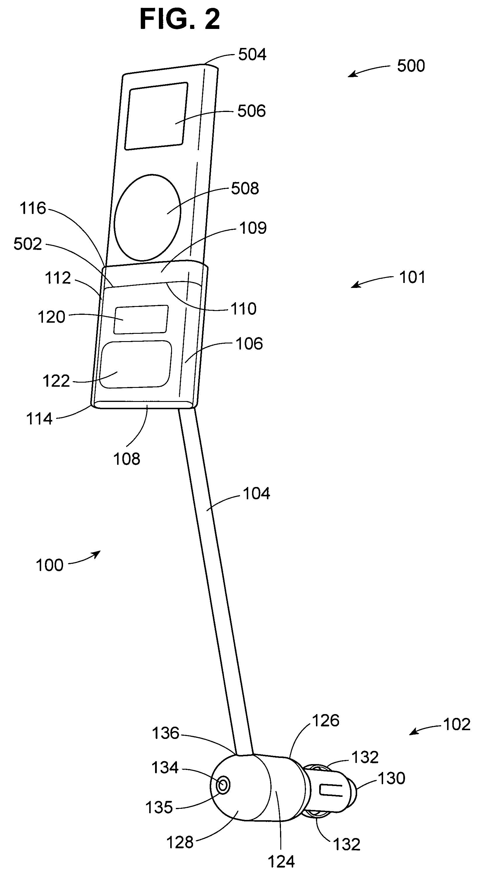 Holder, electrical supply, and RF transmitter unit for electronic devices