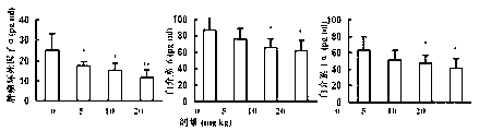 Application of neostigmine hyoscyamine in preparation of medicine for treating acute cerebral ischemic injury