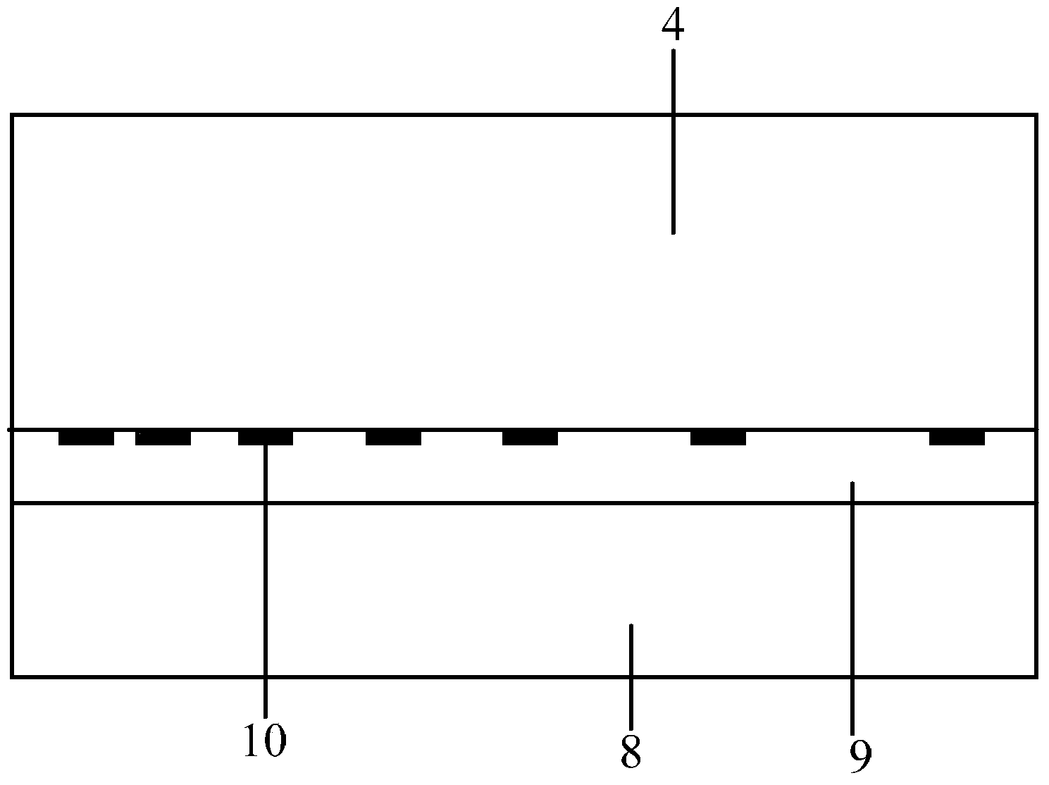 Linear space distribution fixed charge island SOI withstand voltage structure and power device