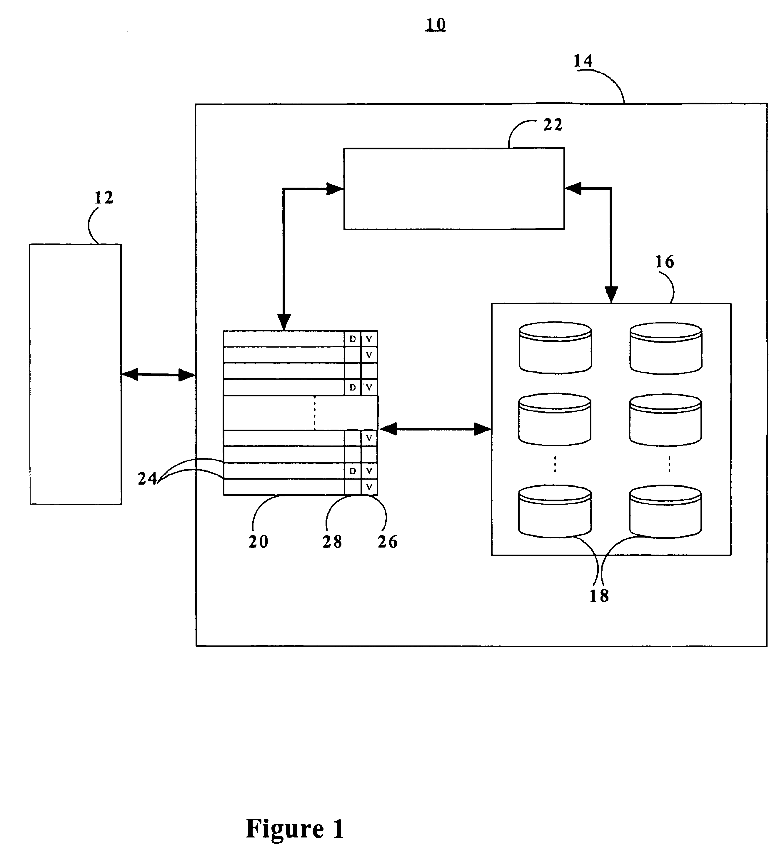 Provision of a victim cache within a storage cache hierarchy