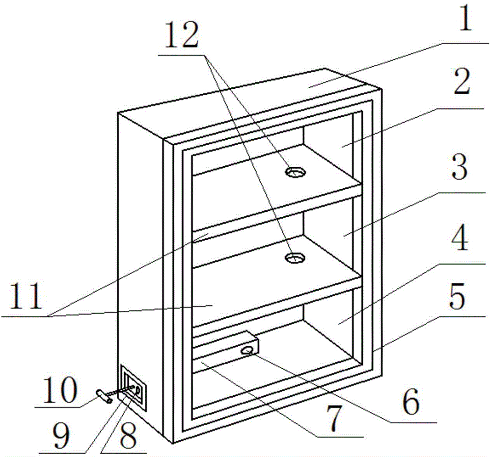 Negative-pressure shoe storage cabinet