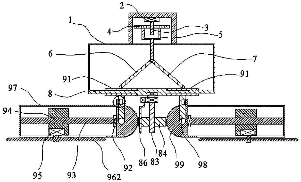 A cutting and grinding machine