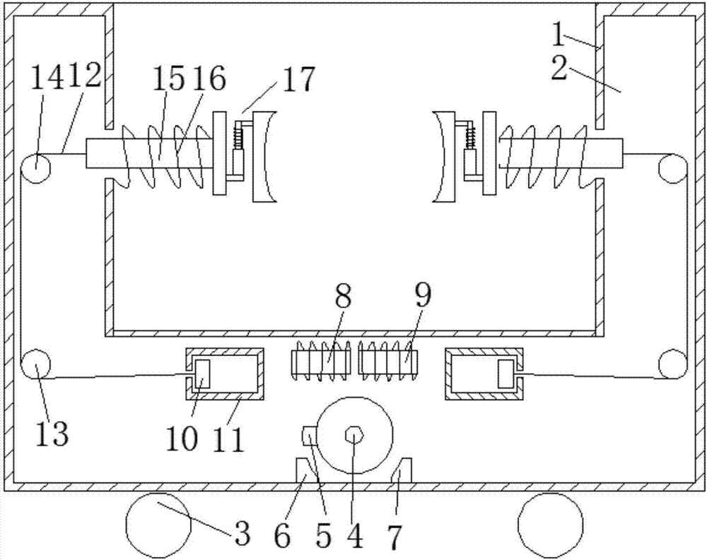 Copper product mould cleaning device