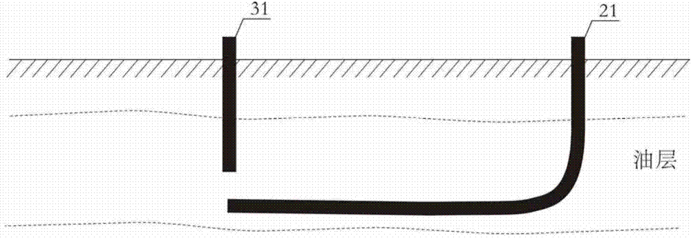 Oil deposit extraction method of solvent assisted fireflooding gravity drainage