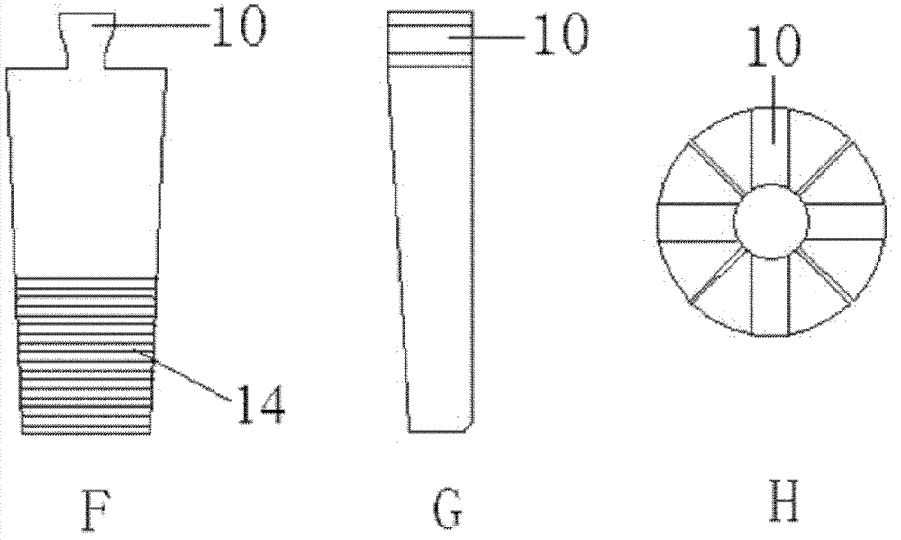 Hardware fitting for detecting mechanical property of bar material and using method thereof