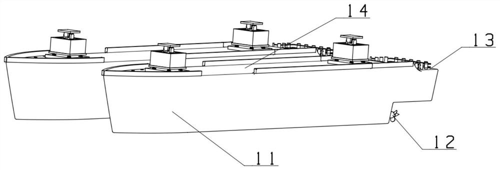 Wave compensation ship and compensation method thereof