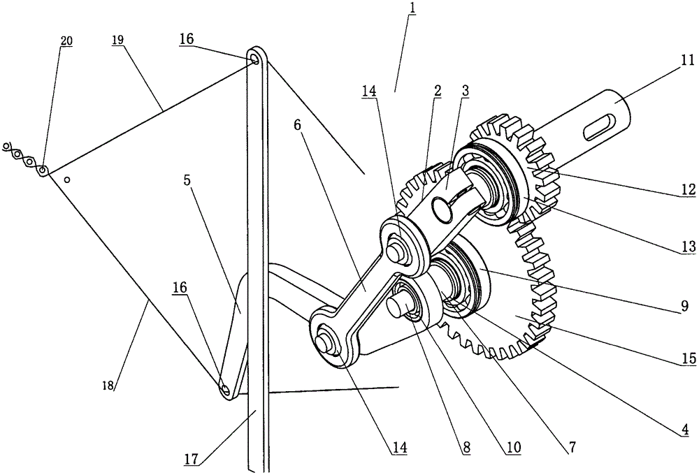 Leno hemming device