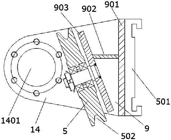 Self-rope-arranging winch