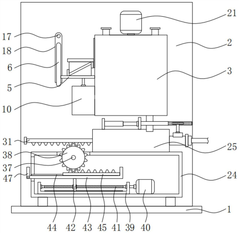 Tidal enteral nutrition pump