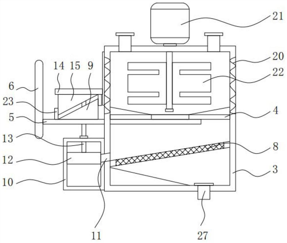 Tidal enteral nutrition pump