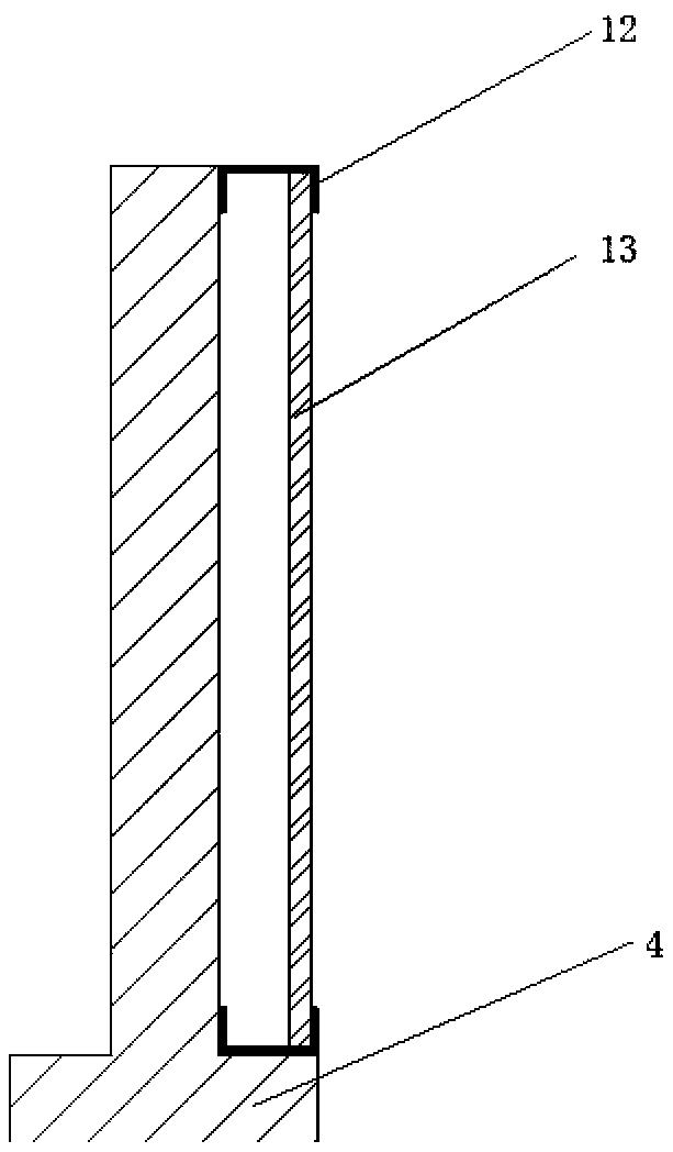 Cast-in-situ comprehensive pipe gallery and construction method