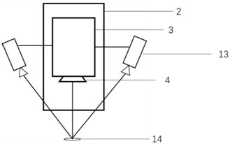 Online multi-parameter detection method for special-shaped film holes of engine flame tube