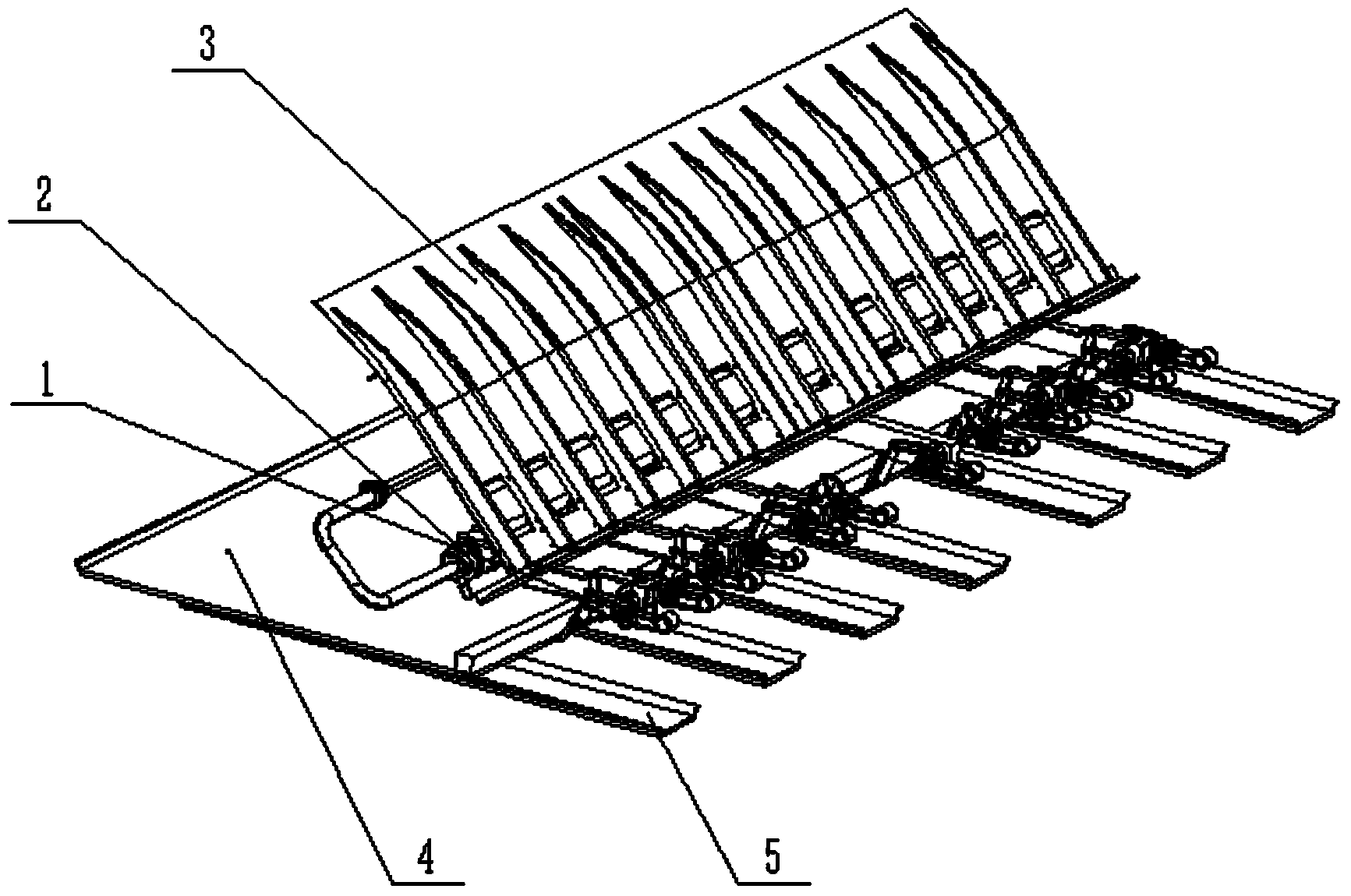 Rice transplanter for simultaneously transplanting male parents and female parents for seed production of hybrid rice and synchronous rice transplanting method for rice transplanter