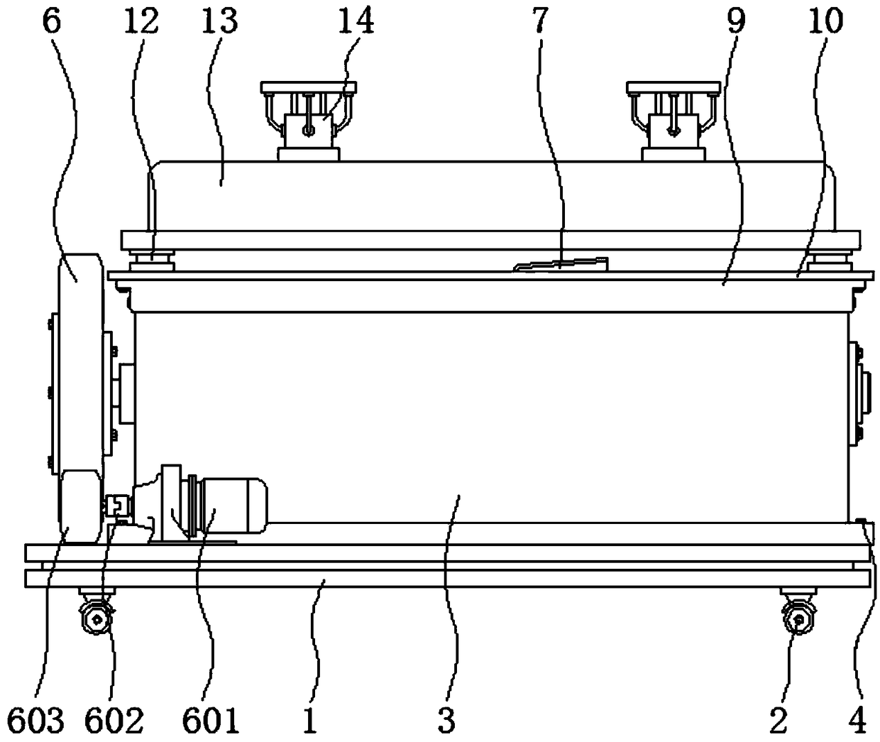 Plate shearing machine with alarm equipment convenient for collecting raw material