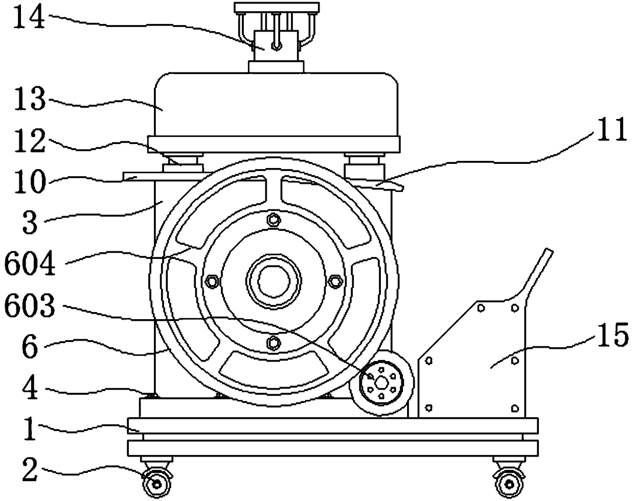 Plate shearing machine with alarm equipment convenient for collecting raw material