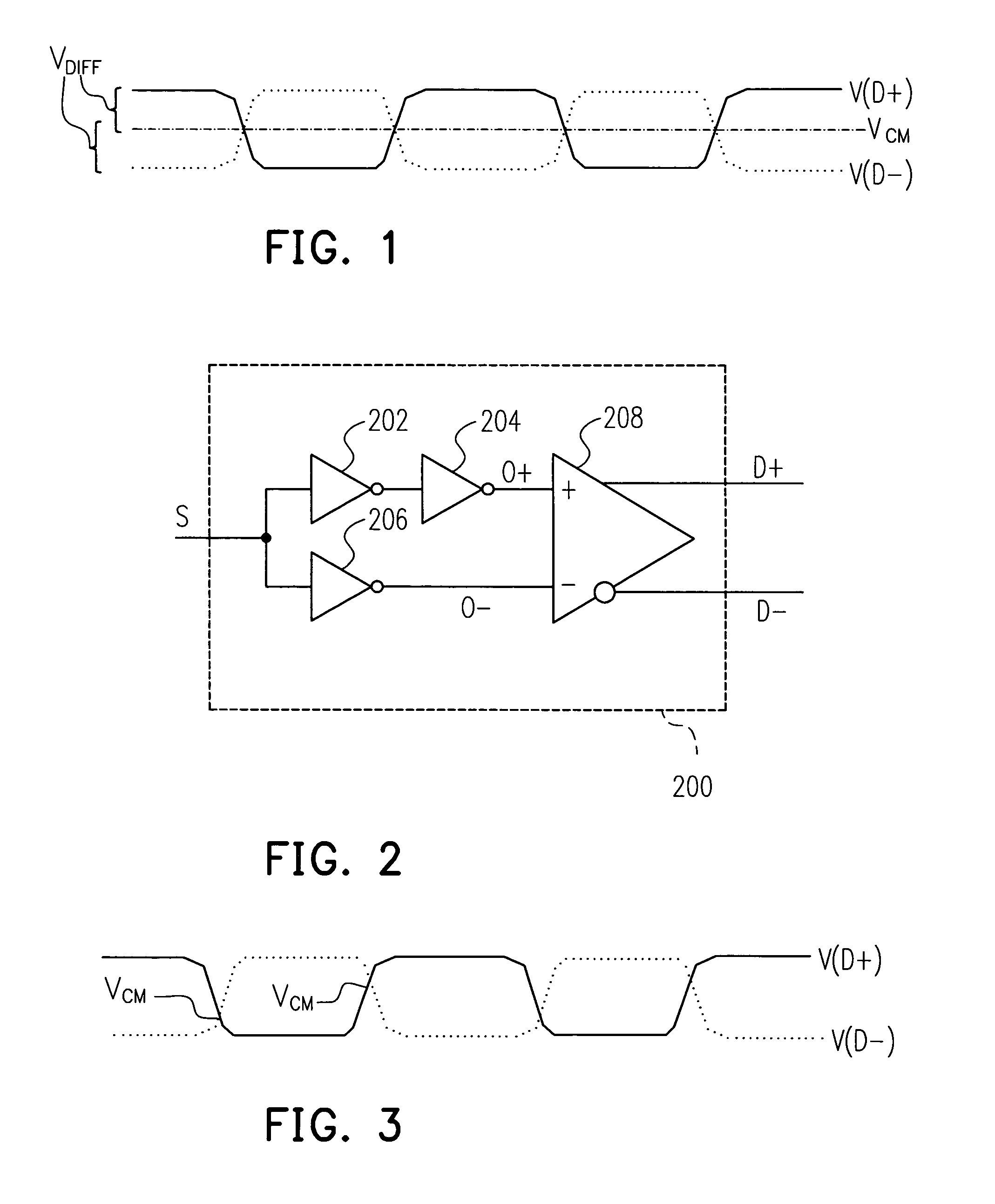 Differential signal pairs generator