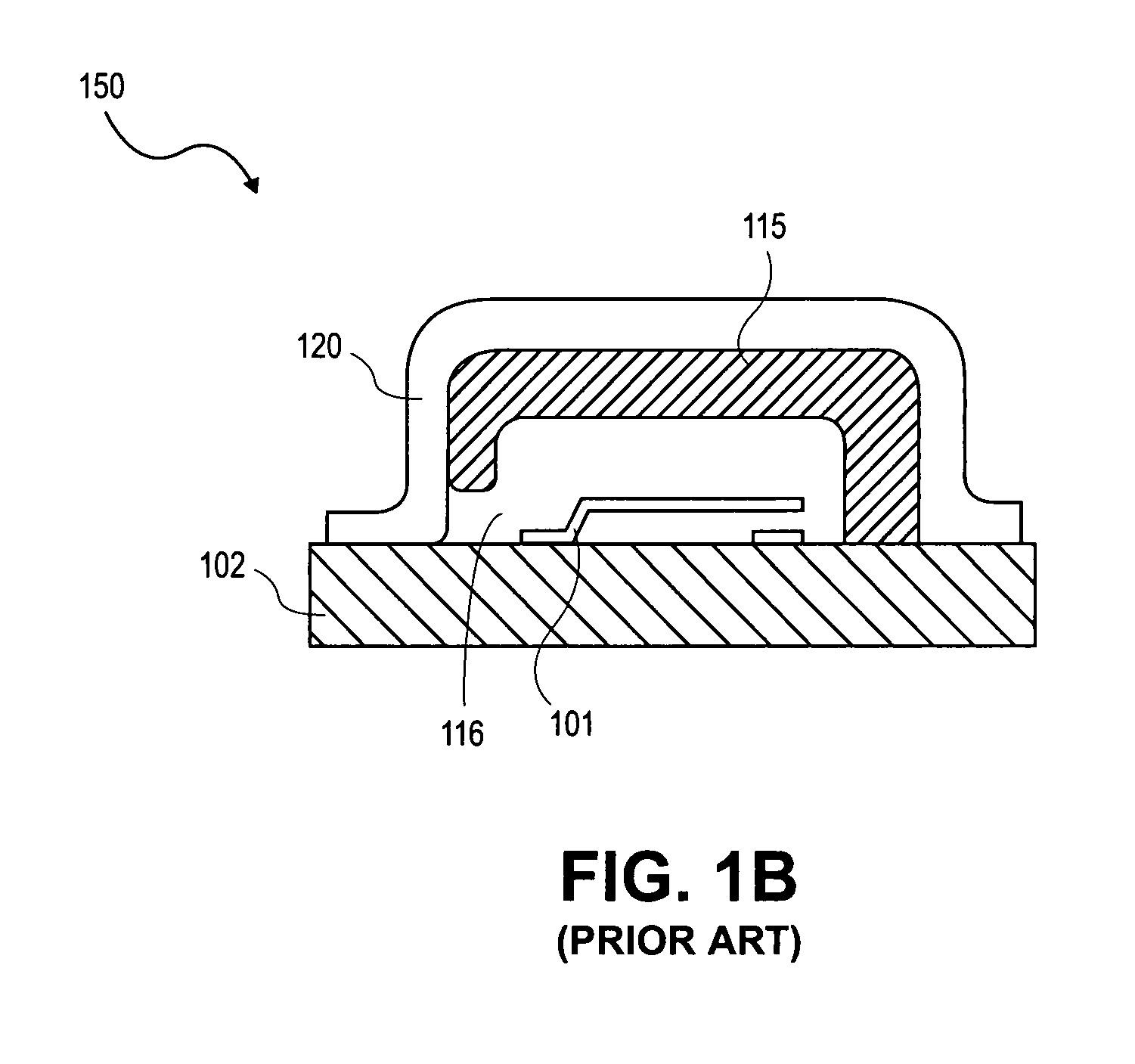 Planar microshells for vacuum encapsulated devices and damascene method of manufacture