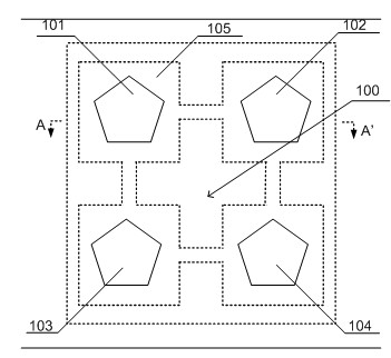 Film bulk acoustic resonator structure based on all metal Bragg reflection layer