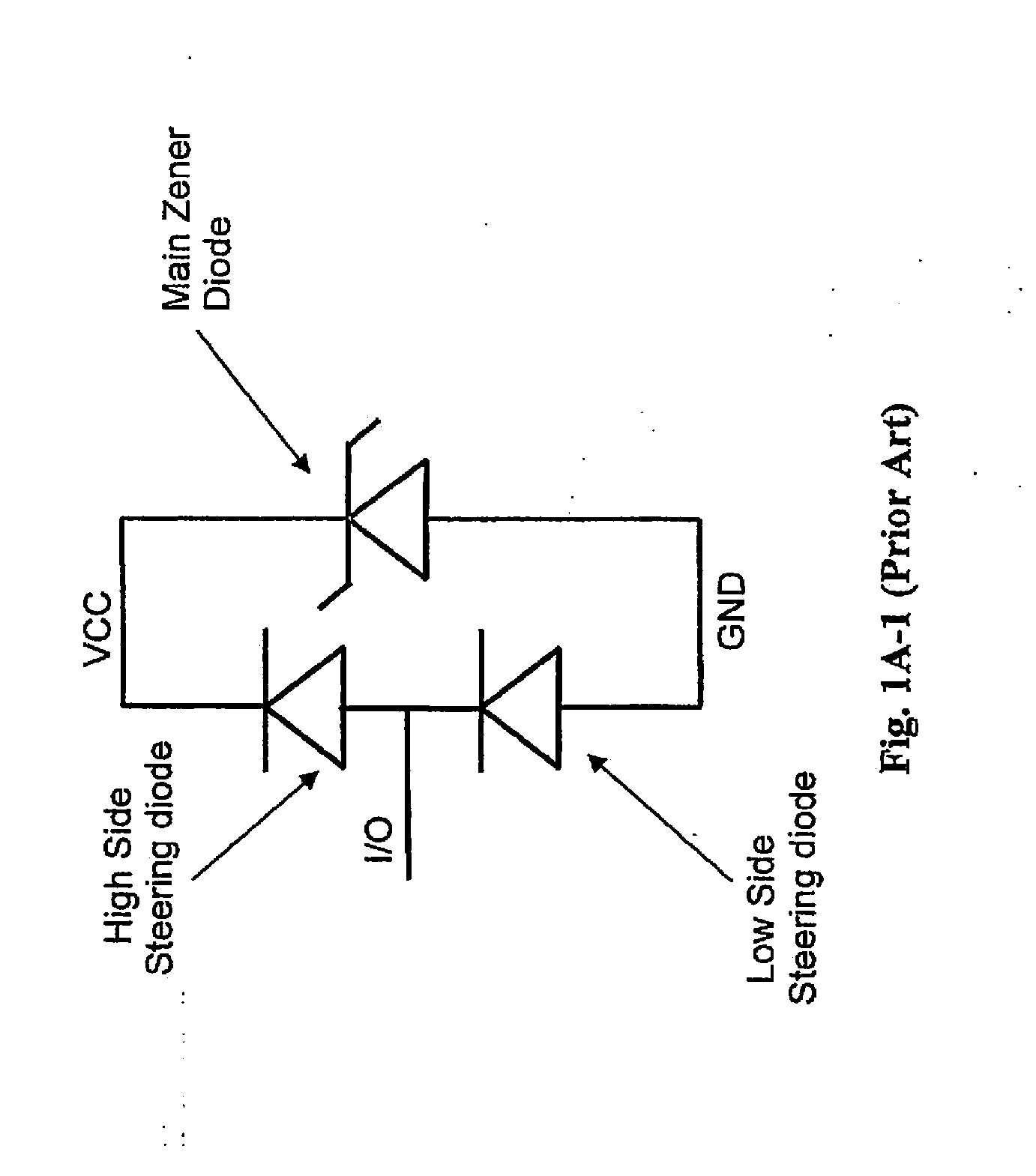 Optimized configurations to integrate steering diodes in low capacitance transient voltage suppressor (TVS)