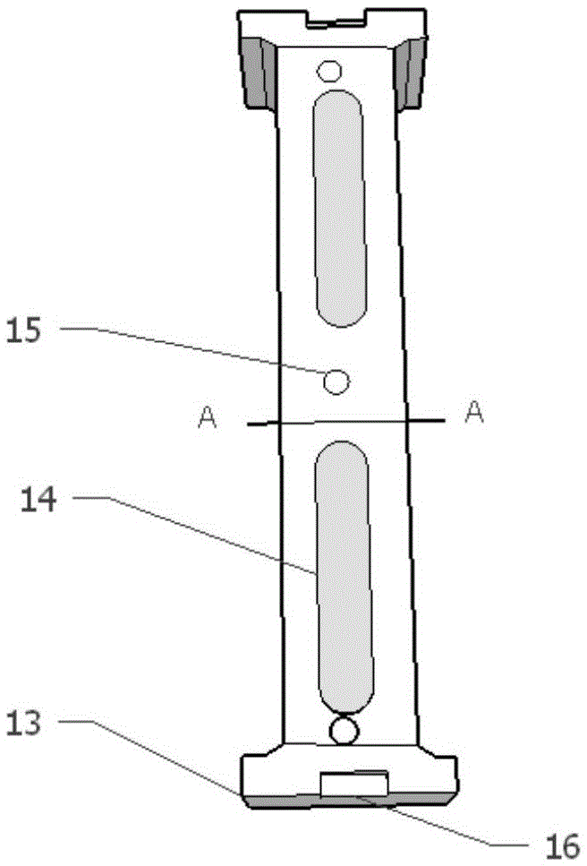 Assembly type ecological combined protection slope and construction method